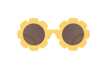 BABIATORS Flowers sluneční brýle, žluté, 3-5 let
