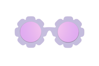 BABIATORS Polarized Flowers Irresistible Iris, polarizační sluneční brýle fialové, 0-2 roky